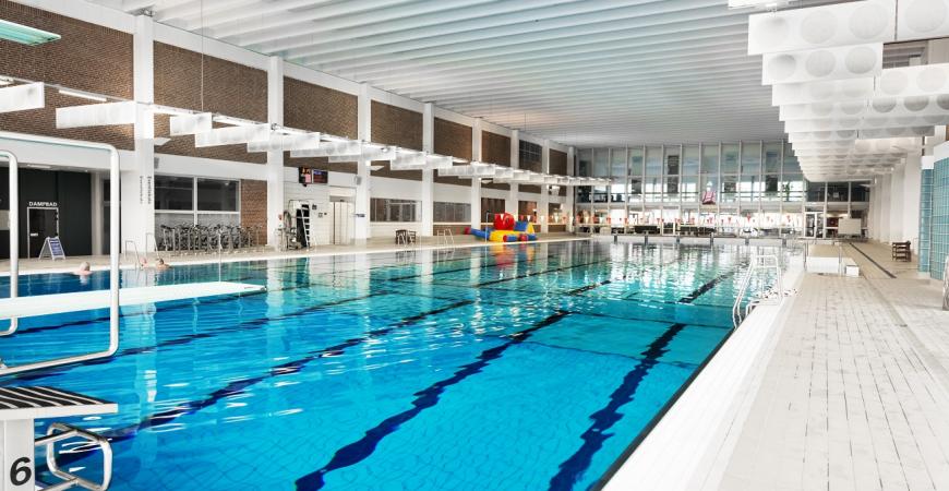 Svømmehallen i Fredericia Idrætscenter